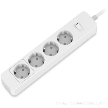 Extension Socket USB 4 Outlet
